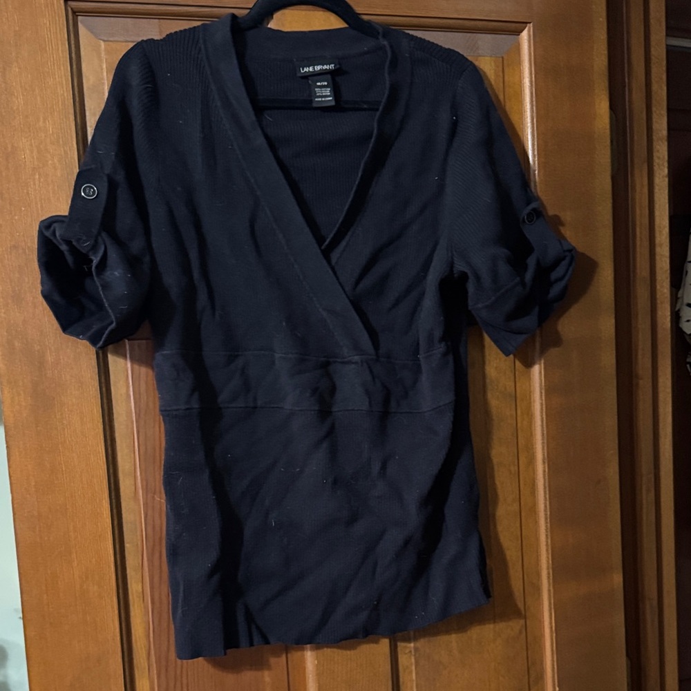Lane Bryant Black Sweatter